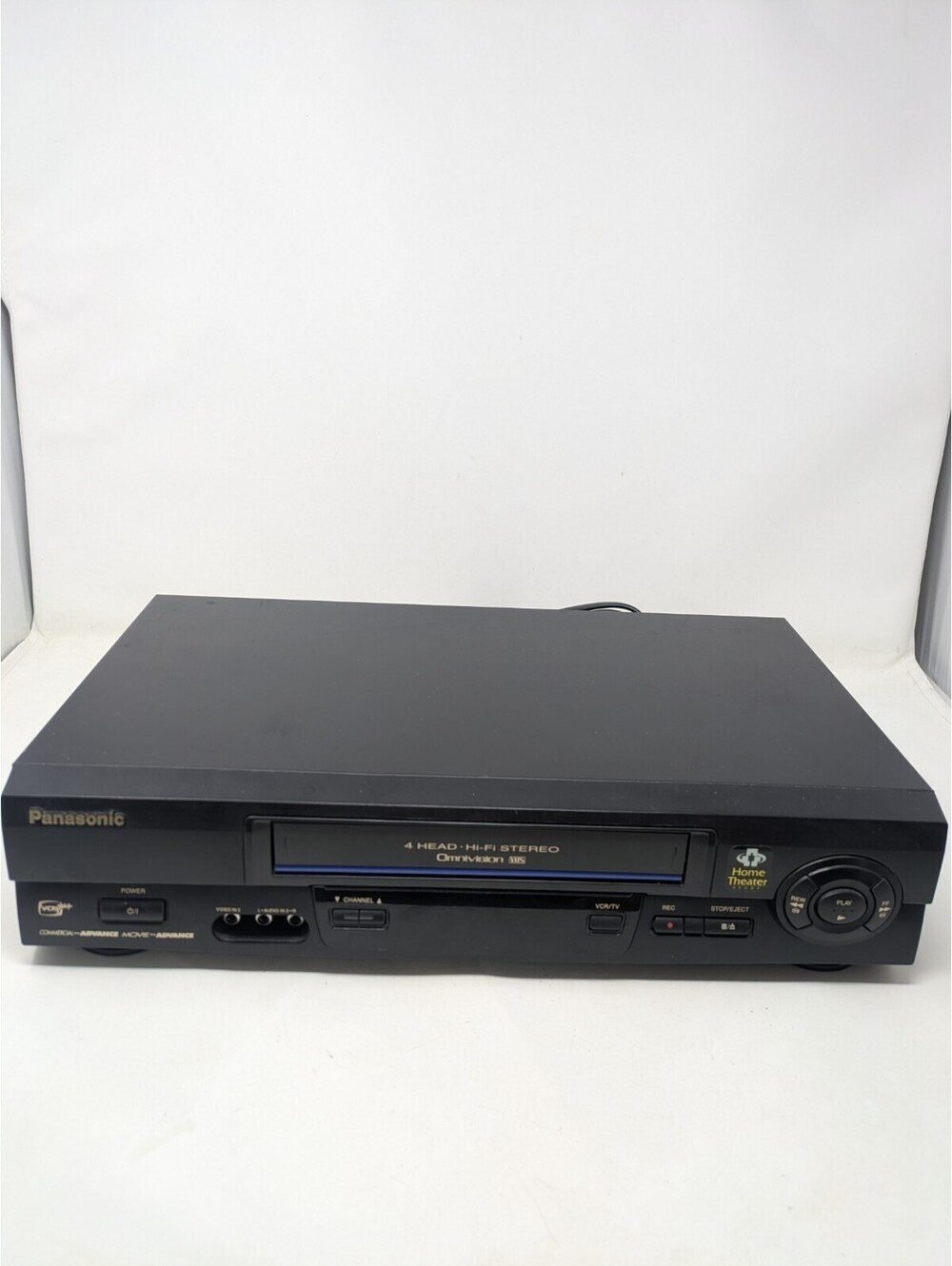 Panasonic PV-V4621-K Omnivision Blue Line 4 Head HiFi VCR Tested With Remote!
